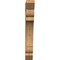Ekena Millwork Olympic Slat Rough Sawn Bracket, Western Red Cedar, 6"W x 34"D x 46"H BKT06X34X46OLY06RWR - alternate 3